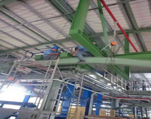 Thi công cẩu trục 2